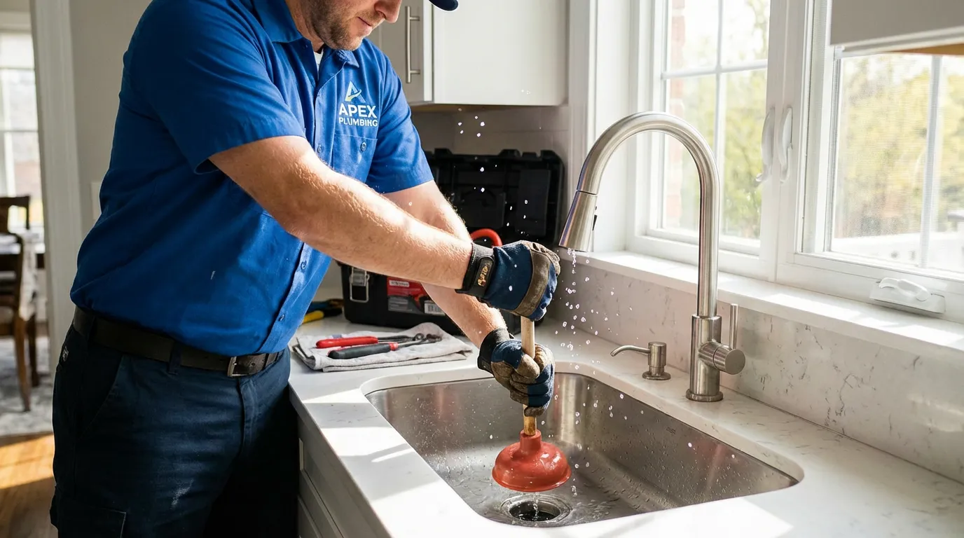 Comment déboucher un évier naturellement ?